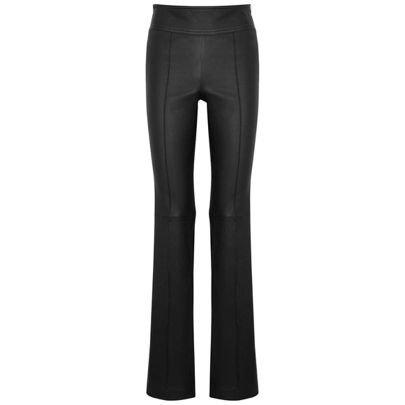 Helmut Lang Leather Bootcut Pants - Picture 8 of 8